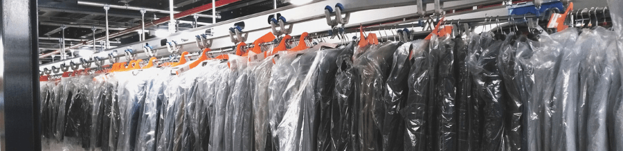 stockage suspendu Logtex logistique textile
